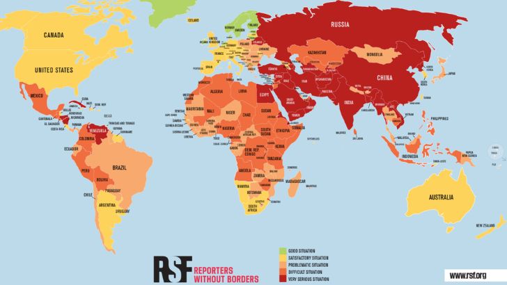 Liberté de la presse : la France à la 24e place, la Norvège en tête, la Corée-du-Nord dernière